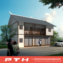 Luxury Prefab Villa House as Modular Home Building Project